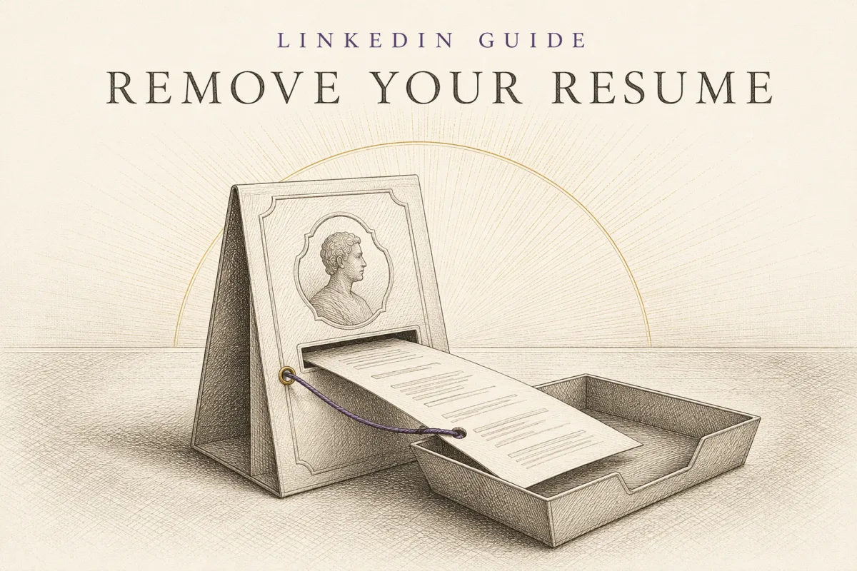 How to Delete Your Resume from LinkedIn in 2026