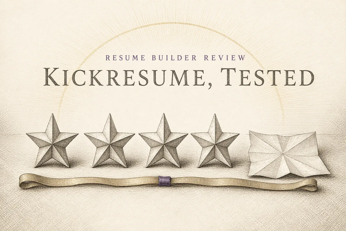 Kickresume Review 2026: We Tested It [+ Best Alternatives]