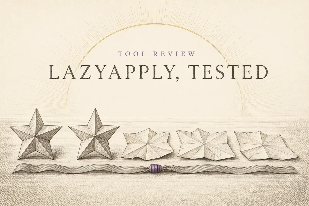 LazyApply Review 2026: Honest Ratings, User Feedback & Best Alternatives