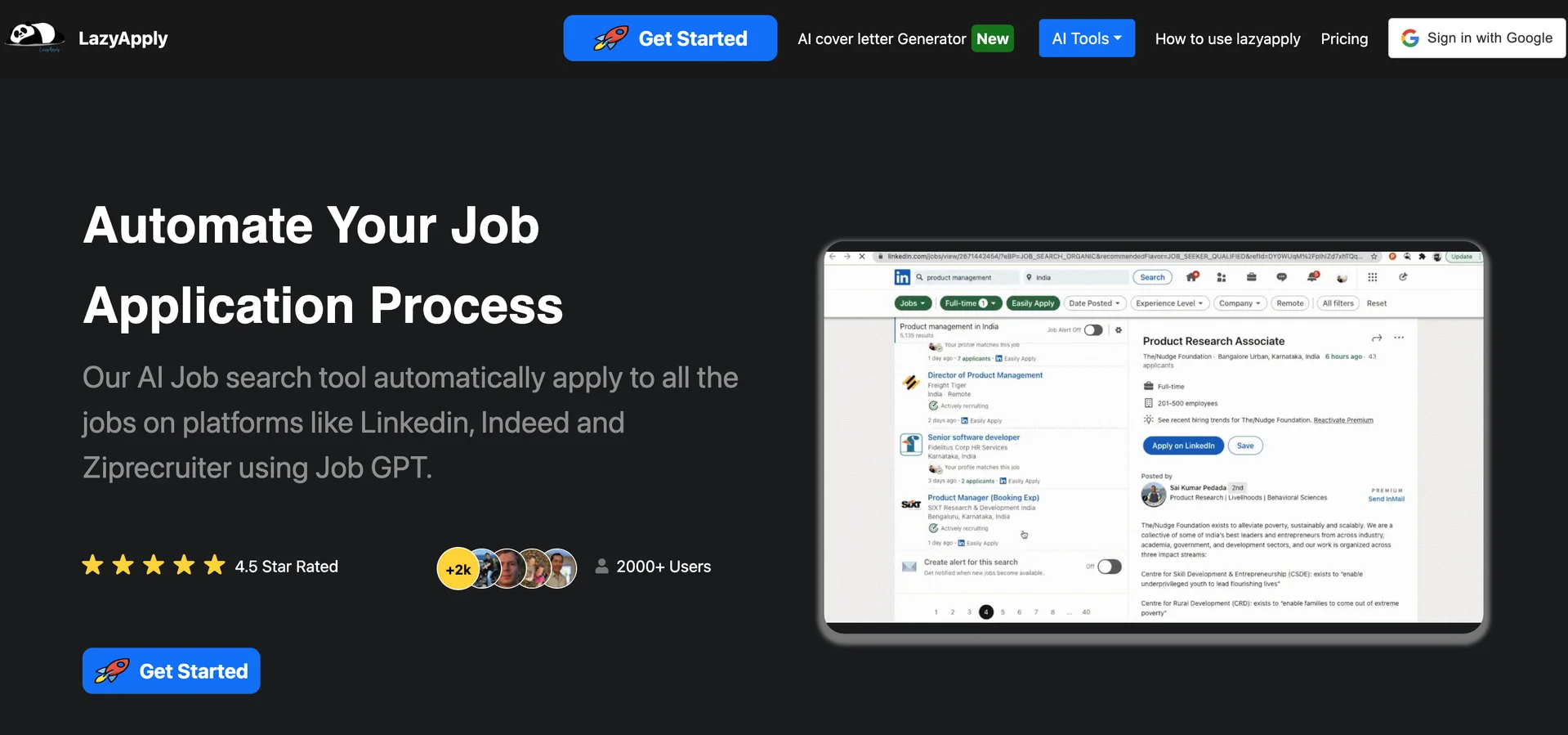Chart comparing interview success rates between AI bots and manual job applications