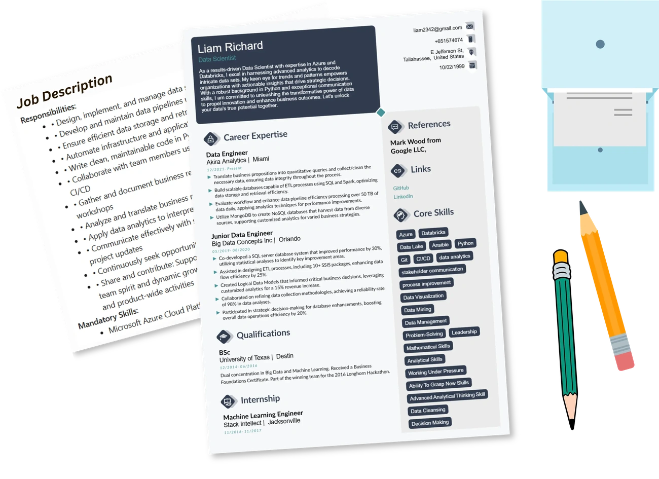 Use AI to tailor resumes for each job application