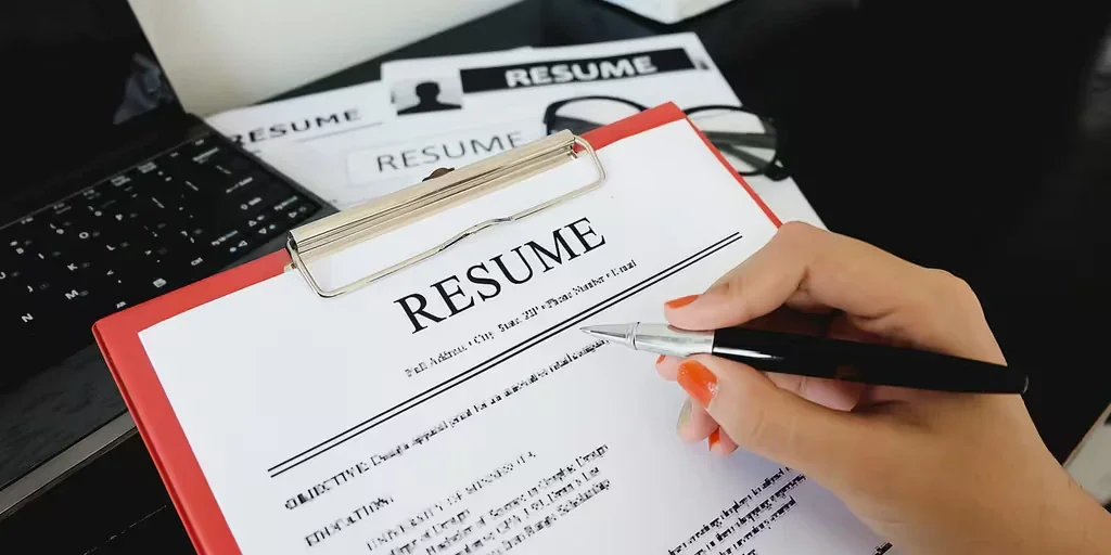 Professional resignation letter template example showing proper formatting and structure for leaving a job gracefully