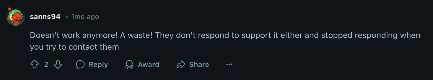 Reddit discussion thread about LazyApply performance issues