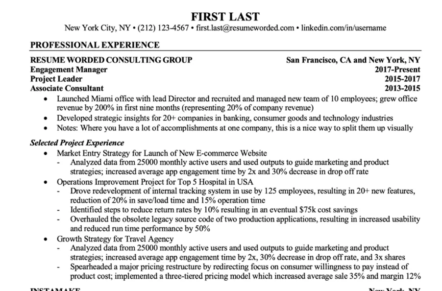 Hybrid skill resume title combining multiple professional competencies